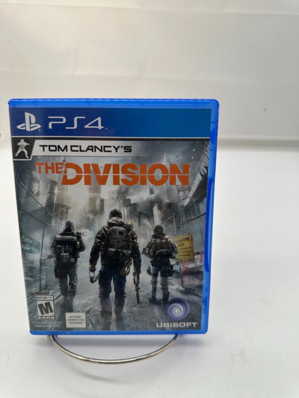 EUC PS4 Play Station Tom Clancy's The Divisi Gaming Game Disc Mature 17+
